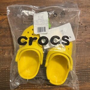 *Brand New* Yellow Toddler Classic Clogs